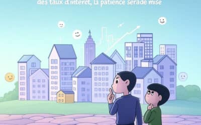 Le secteur immobilier émerge lentement de la tourmente des taux d’intérêt, la patience sera de mise.