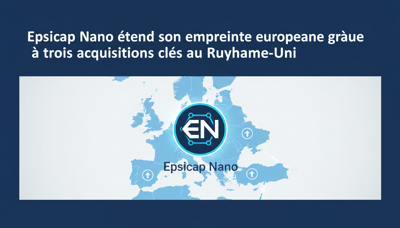 epsicap nano renforce sa présence en europe avec trois acquisitions stratégiques au royaume-uni, consolidant sa position sur le marché européen.