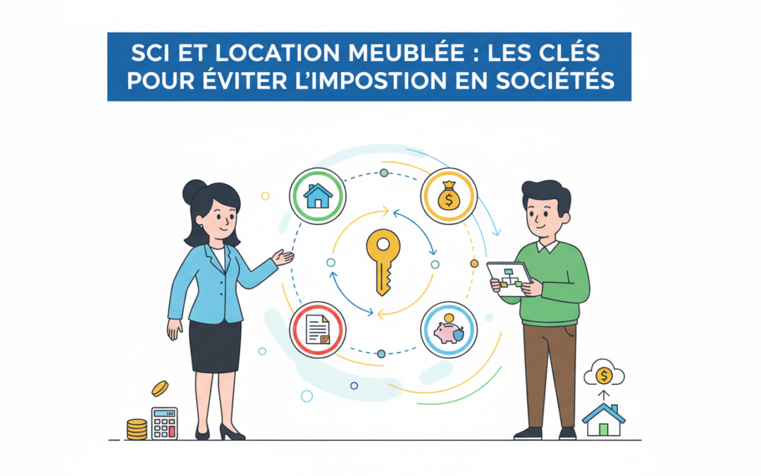 SCI et location meublée : Les clés pour éviter l’imposition en sociétés