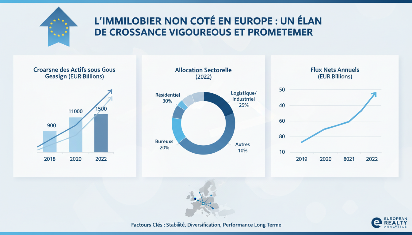 découvrez comment l'immobilier non coté en europe connaît une croissance dynamique et prometteuse, offrant de nouvelles opportunités d'investissement attractives.