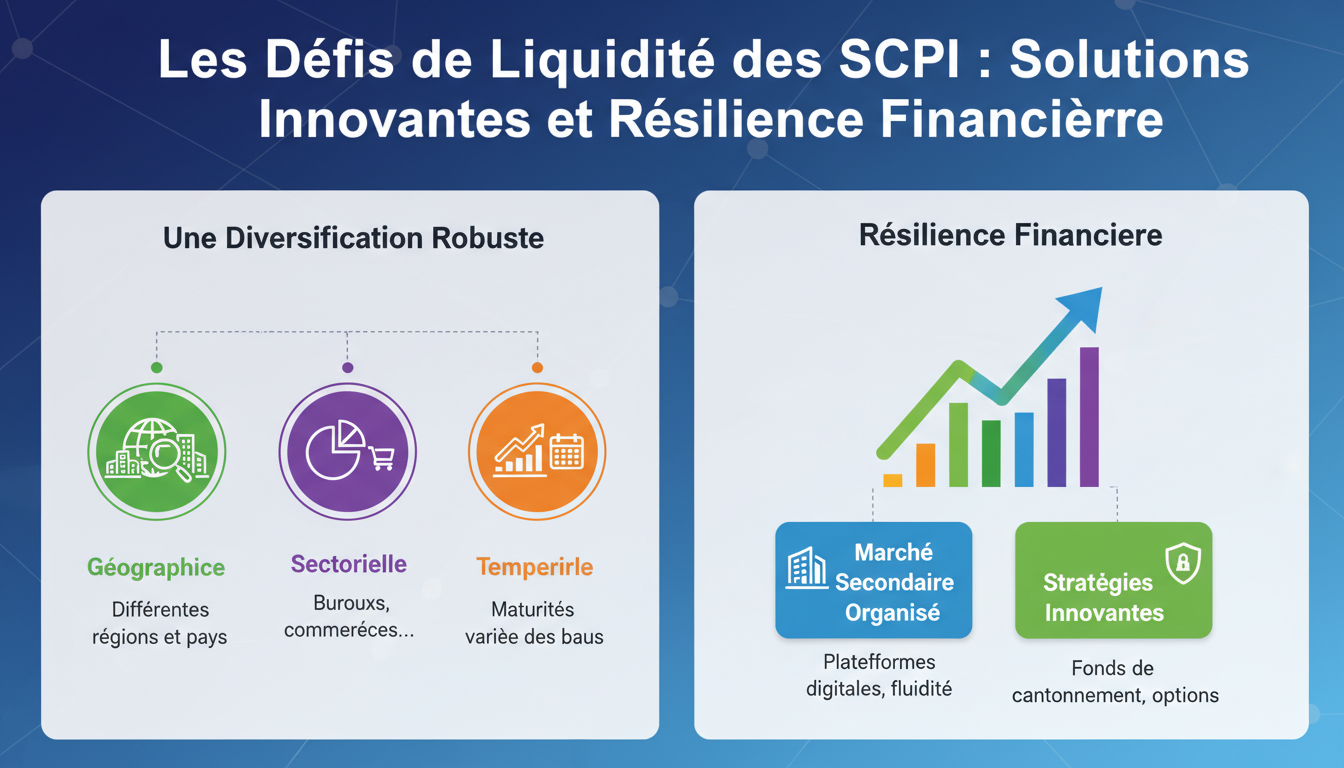 découvrez des approches novatrices et des solutions performantes pour relever les défis de liquidité des scpi et optimiser vos investissements immobiliers.
