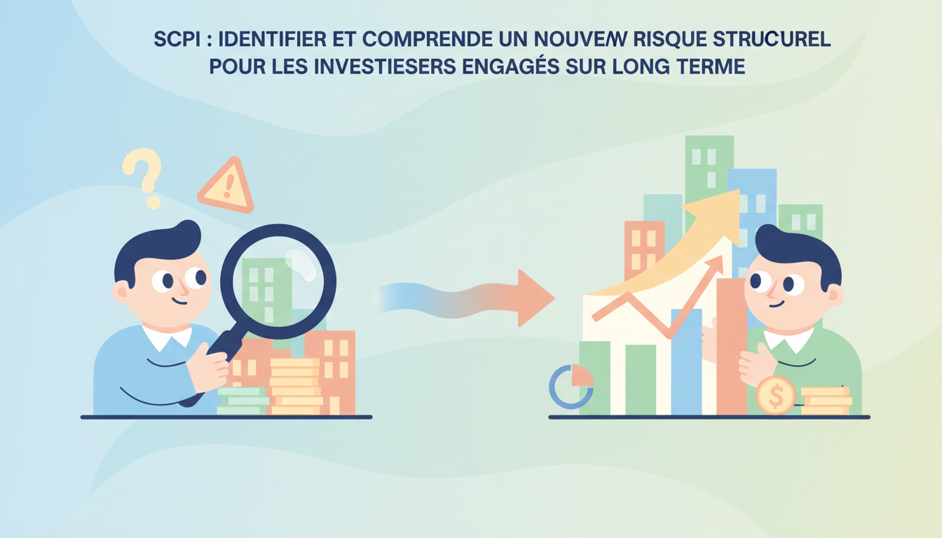 SCPI : identifier et comprendre un nouveau risque structurel pour les investisseurs engagés sur le long terme découvrez les nouveaux risques structurels des scpi et apprenez à les identifier pour sécuriser vos investissements à long terme.