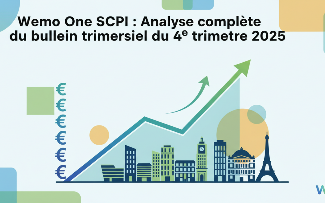 Wemo One SCPI : Analyse complète du bulletin trimestriel du 4e trimestre 2025