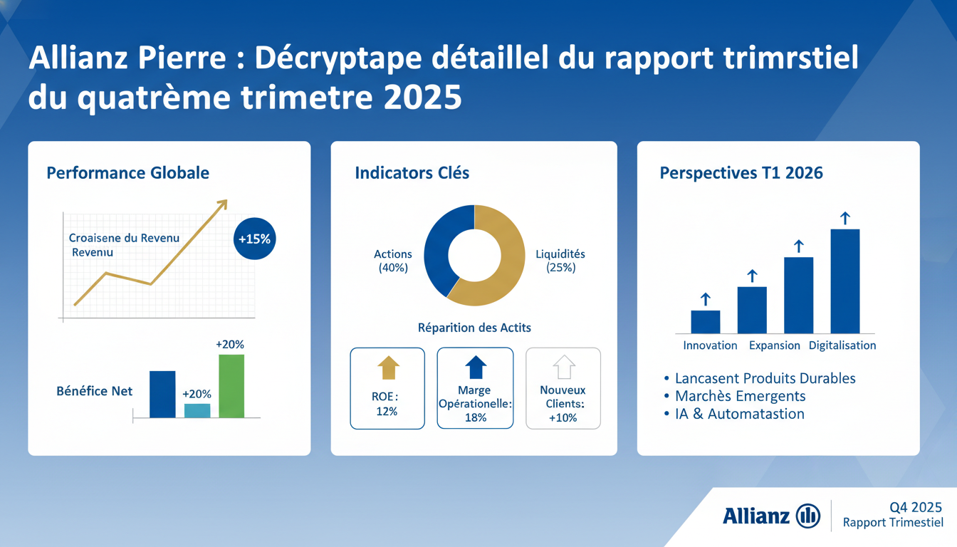 découvrez une analyse complète et détaillée du rapport trimestriel d'allianz pierre pour le quatrième trimestre 2025, incluant performances, perspectives et tendances clés.