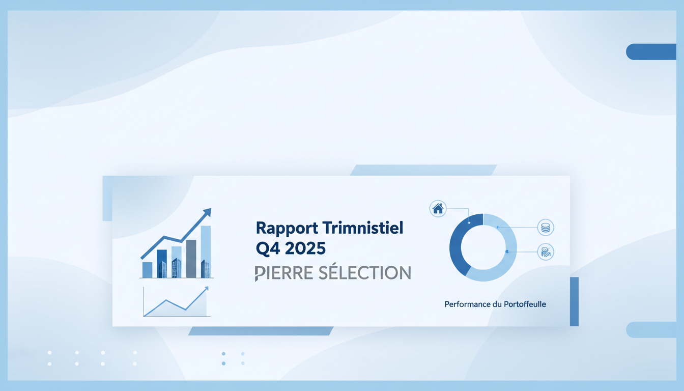 découvrez le bilan détaillé du 4e trimestre 2025 de la scpi « pierre sélection », avec une analyse complète de ses performances et perspectives d'investissement.