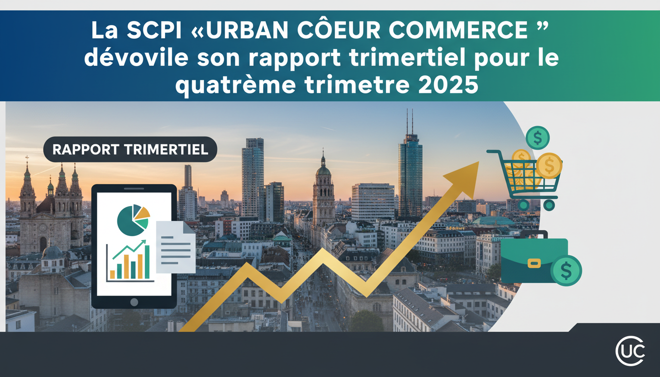 découvrez le rapport trimestriel de la scpi « urban cœur commerce » pour le quatrième trimestre 2025, avec une analyse complète de ses performances et perspectives.