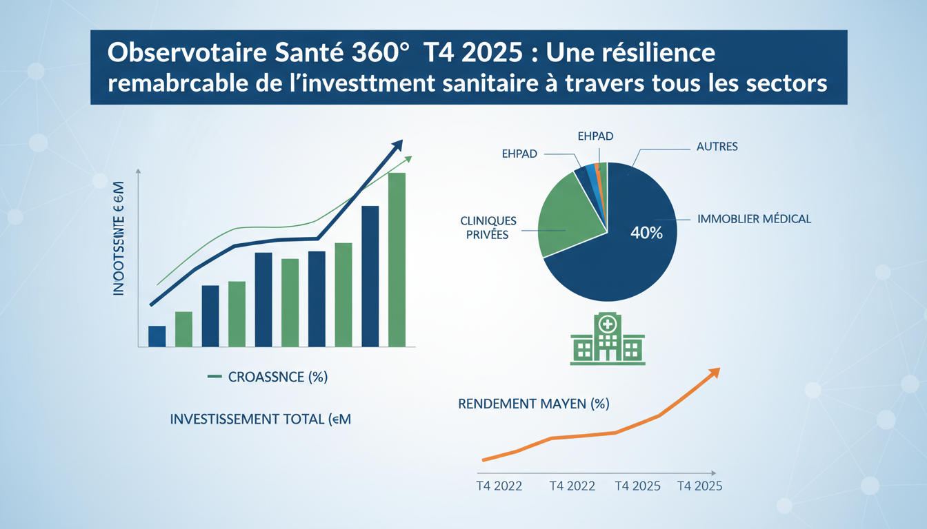 découvrez l'observatoire santé 360° t4 2025 et son analyse approfondie sur la résilience exceptionnelle de l’investissement sanitaire dans tous les secteurs, révélant les tendances clés et perspectives pour l’avenir.