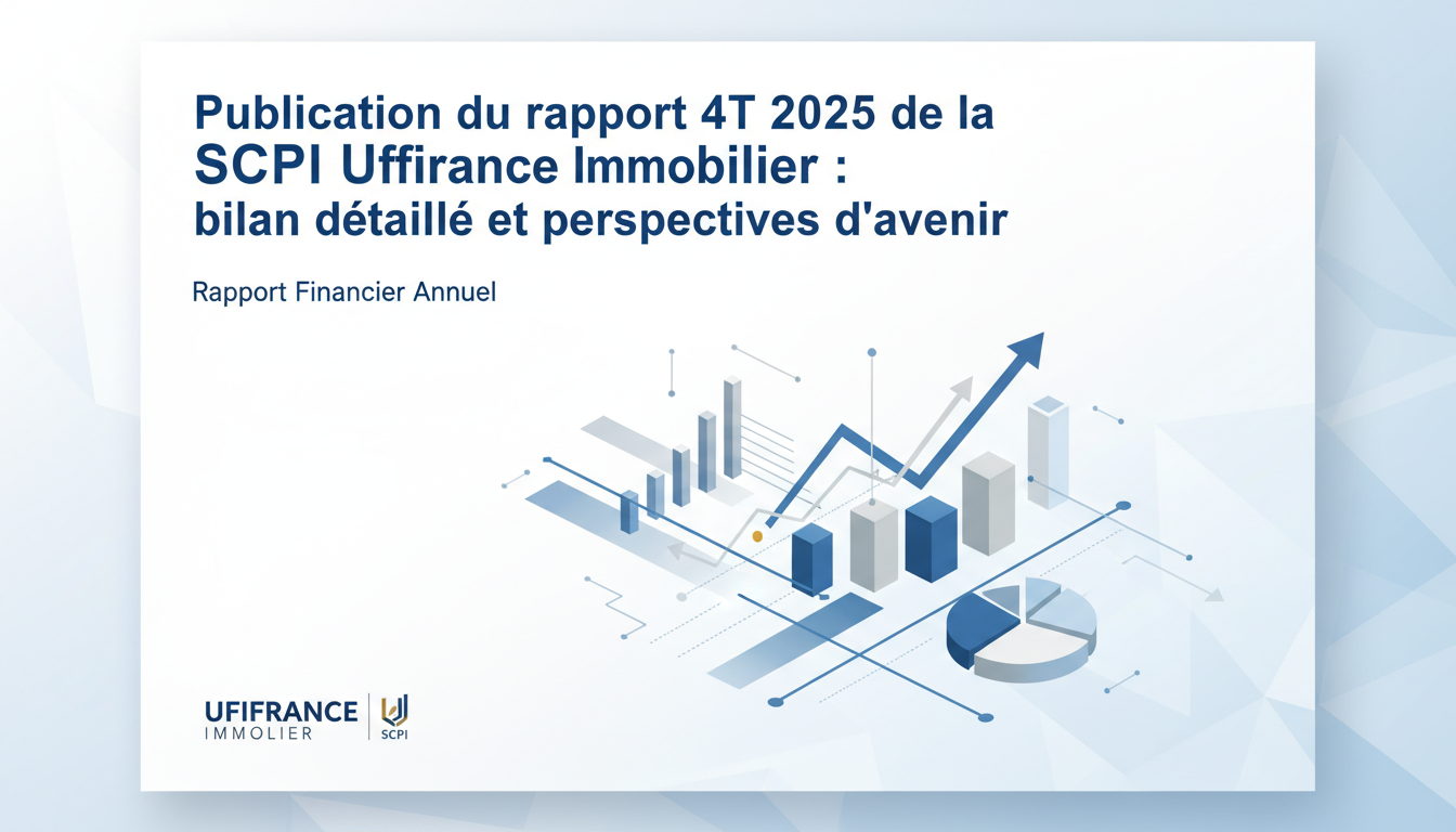 découvrez le rapport du 4e trimestre 2025 de la scpi ufifrance immobilier, avec un bilan détaillé de ses performances et les perspectives pour l'avenir.