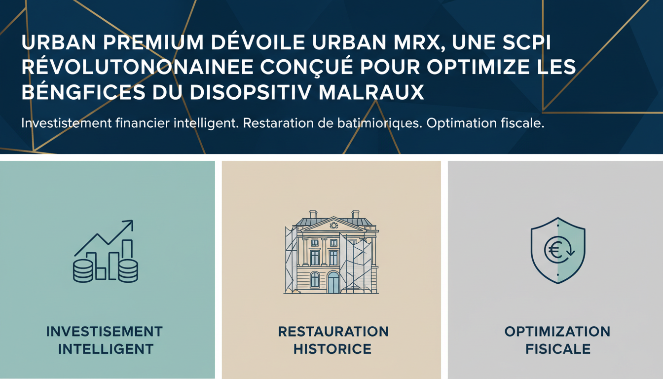 découvrez urban mrx, la nouvelle scpi innovante d'urban premium, spécialement conçue pour maximiser les avantages du dispositif malraux et optimiser vos investissements immobiliers.