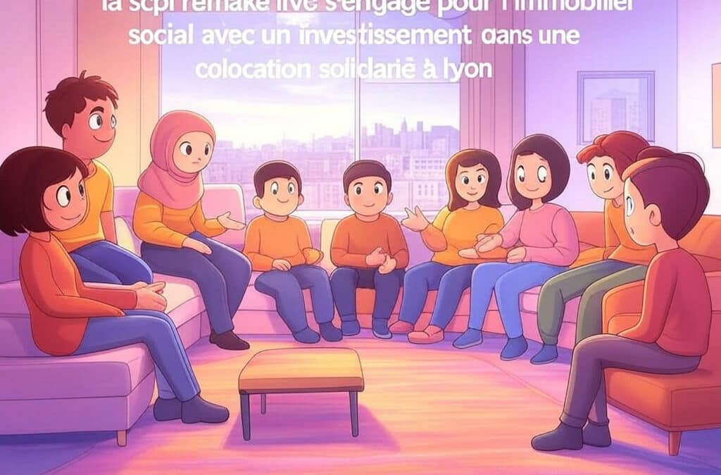 La SCPI Remake Live s’engage pour l’immobilier social avec un investissement dans une colocation solidaire à Lyon
