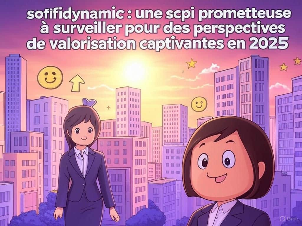 découvrez sofidynamic, une scpi à suivre de près pour ses promesses de valorisation attrayante en 2025. analyse des opportunités d'investissement et des tendances du marché immobilier pour maximiser votre patrimoine.