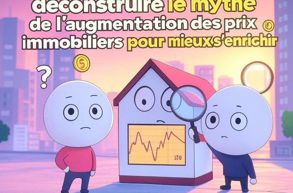 Déconstruire le mythe de l’augmentation des prix immobiliers pour mieux s’enrichir