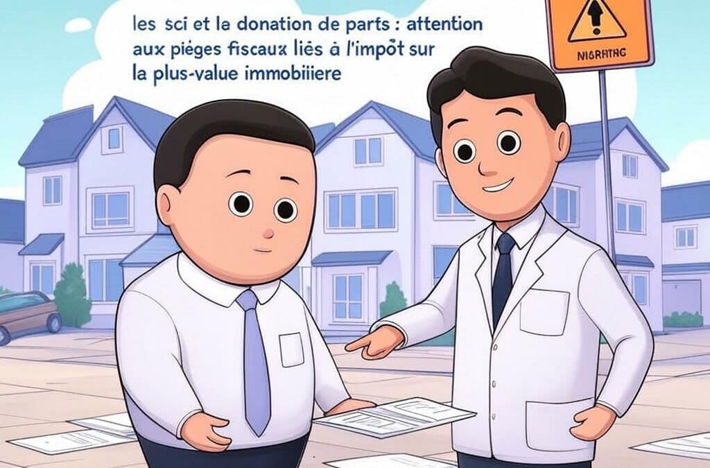 Les SCI et la donation de parts : attention aux pièges fiscaux liés à l’impôt sur la plus-value immobilière.