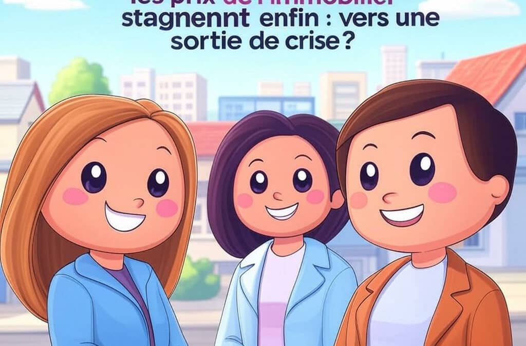 Les prix de l’immobilier stagnent enfin : vers une sortie de crise ?