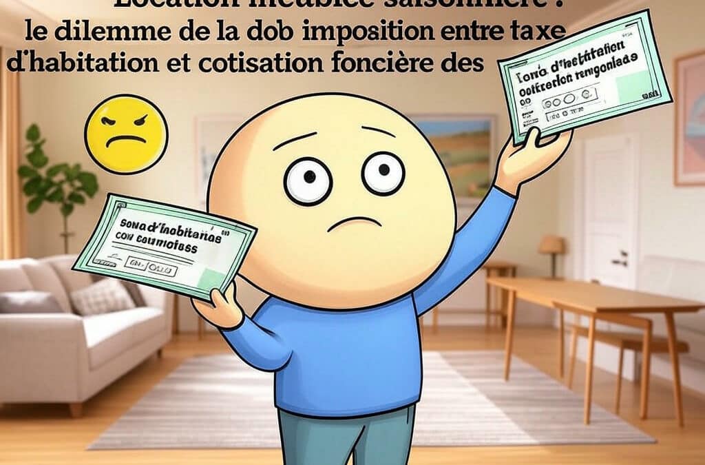Location meublée saisonnière : le dilemme de la double imposition entre taxe d’habitation et cotisation foncière des entreprises