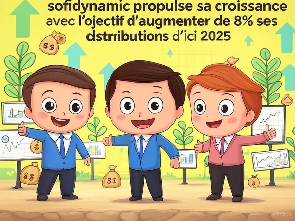 découvrez comment sofidynamic vise une croissance ambitieuse en augmentant de 8% ses distributions d'ici 2025, témoignant de sa stratégie dynamique et de son engagement envers ses investisseurs.