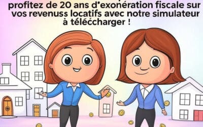 Devenir bailleur privé : profitez de 20 ans d’exonération fiscale sur vos revenus locatifs avec notre simulateur à télécharger !