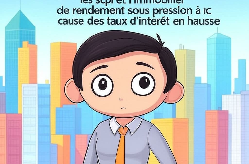les SCPI et l’immobilier de rendement sous pression à cause des taux d’intérêt en hausse