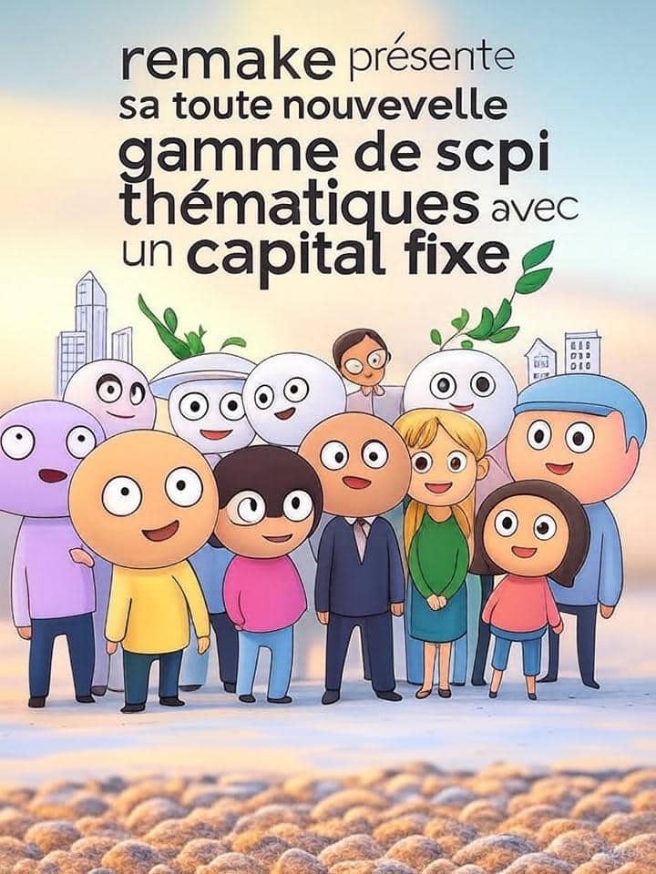 découvrez la nouvelle gamme de scpi thématiques à capital fixe proposée par remake : une solution innovante pour diversifier vos investissements immobiliers de manière responsable et sécurisée.
