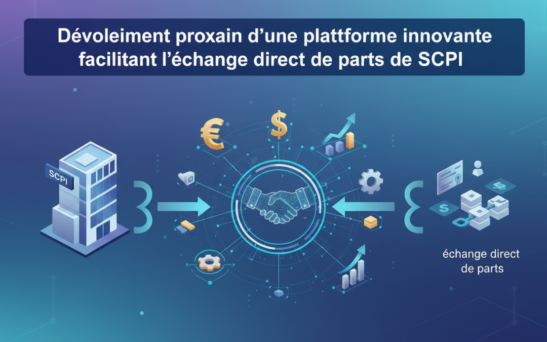 Dévoilement prochain d’une plateforme innovante facilitant l’échange direct de parts de SCPI