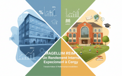 MAGELLIM REIM conclut la cession d’un immeuble de bureaux à Cergy avec un rendement interne exceptionnel dépassant 10%