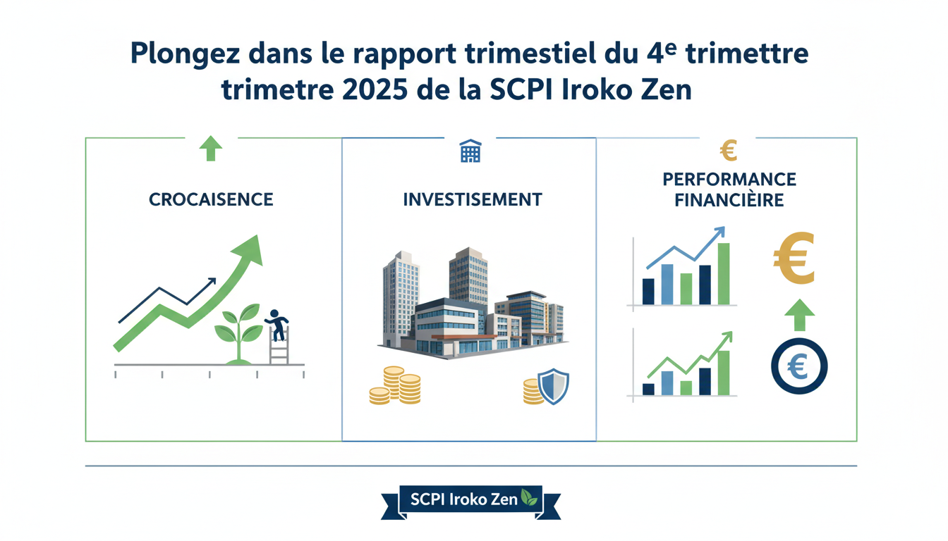 Plongez dans le rapport trimestriel du 4e trimestre 2025 de la SCPI Iroko Zen découvrez les performances et les insights clés du 4e trimestre 2025 dans le rapport trimestriel de la scpi iroko zen, une source essentielle pour vos décisions d'investissement.