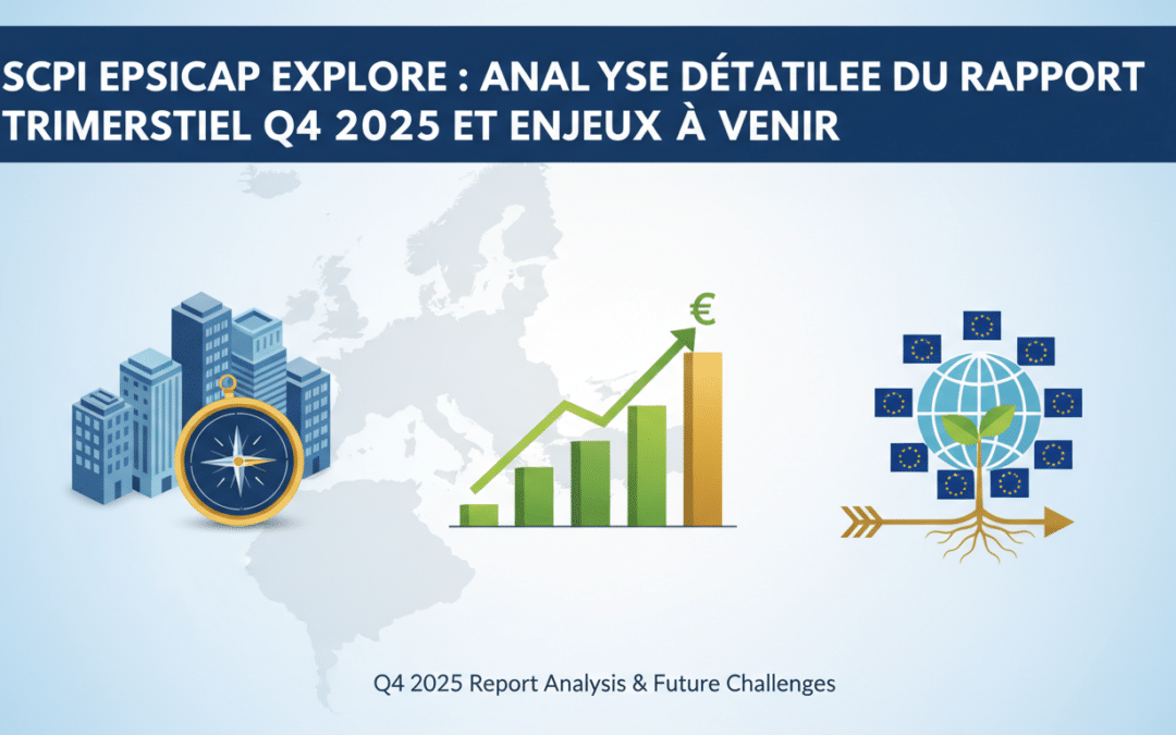 SCPI Epsicap Explore : Analyse détaillée du rapport trimestriel Q4 2025 et enjeux à venir