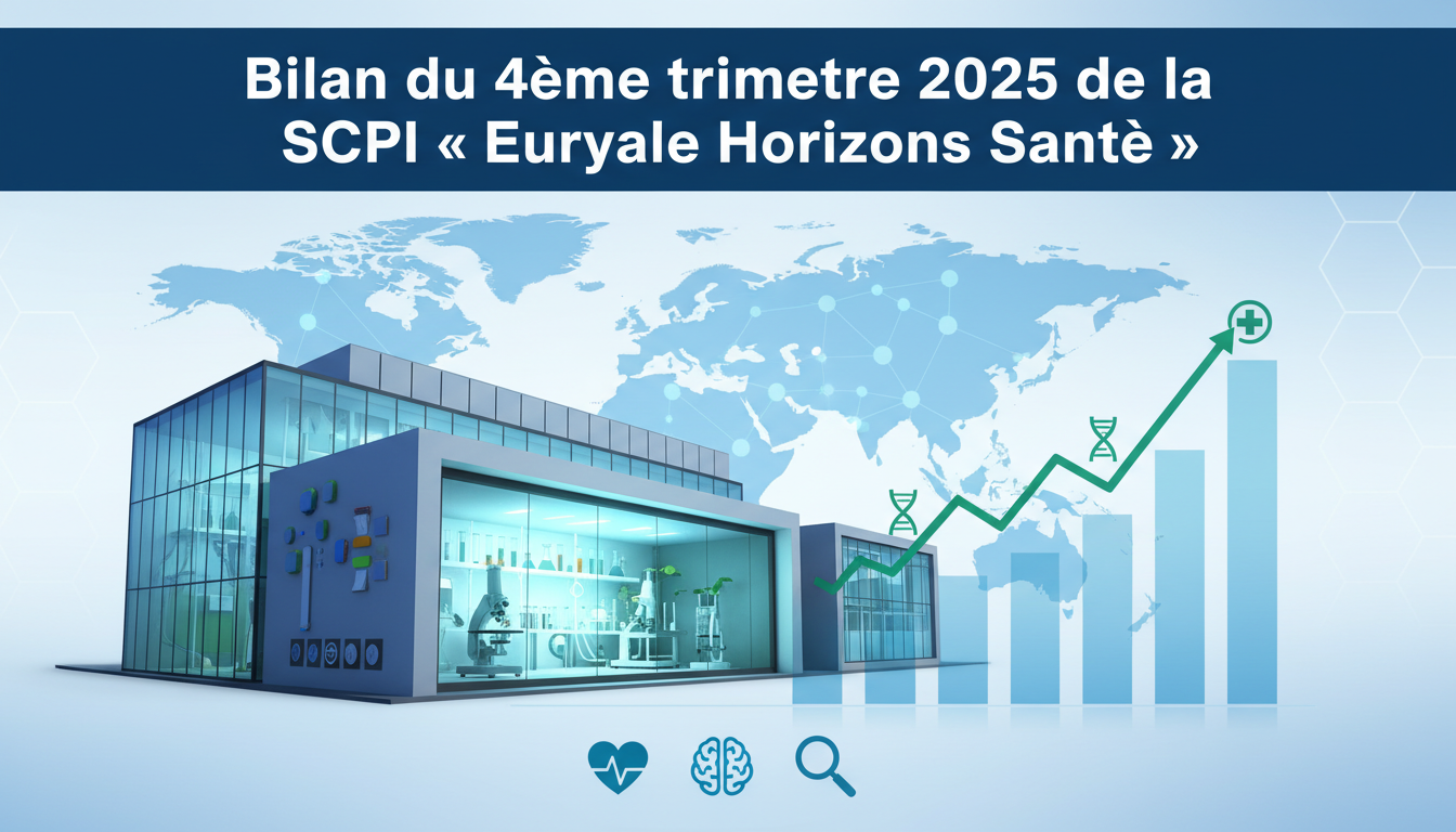 découvrez le bilan complet du 4ème trimestre 2025 de la scpi « euryale horizons santé » : analyse des performances, résultats financiers et faits marquants de la période.