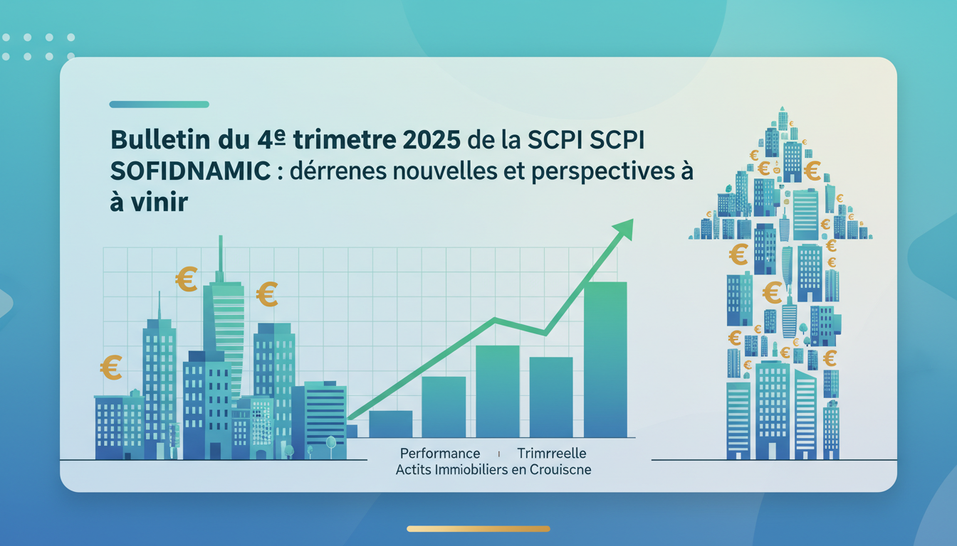 découvrez le bulletin du 4e trimestre 2025 de la scpi sofidynamic avec les dernières actualités, performances et perspectives d'investissement à venir.