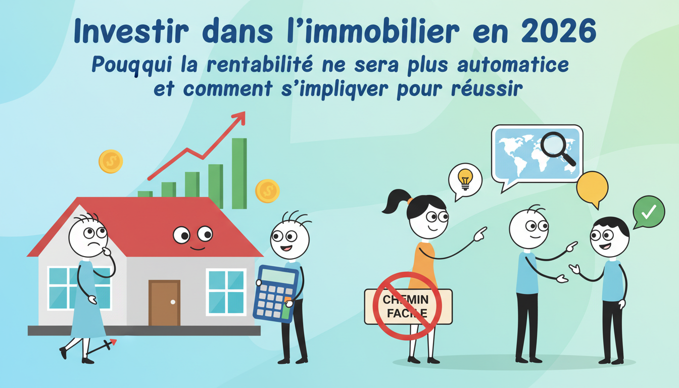 découvrez pourquoi investir dans l'immobilier en 2026 ne garantit plus une rentabilité automatique et apprenez les stratégies clés pour réussir votre investissement avec succès.