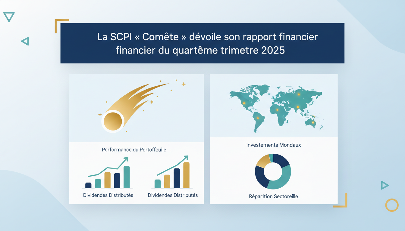 découvrez le rapport financier du quatrième trimestre 2025 de la scpi « comète », présentant ses performances et perspectives d’investissement.
