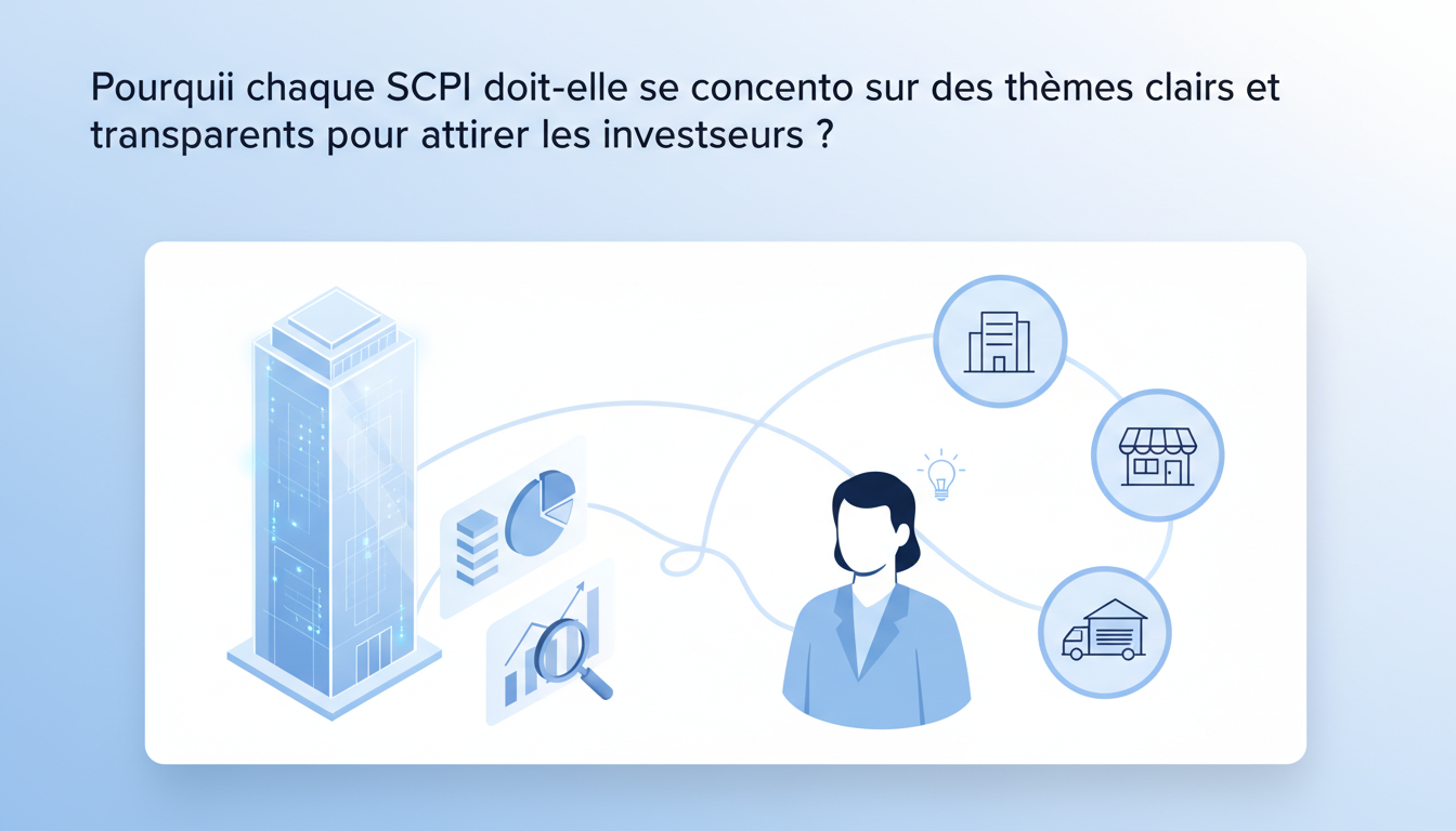 découvrez pourquoi il est essentiel pour chaque scpi d'adopter des thématiques claires et transparentes afin de séduire et rassurer les investisseurs, optimisant ainsi leur attractivité et performance.