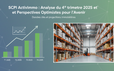 SCPI ActivImmo : Analyse du 4e trimestre 2025 et Perspectives Optimistes pour l&rsquo;Avenir