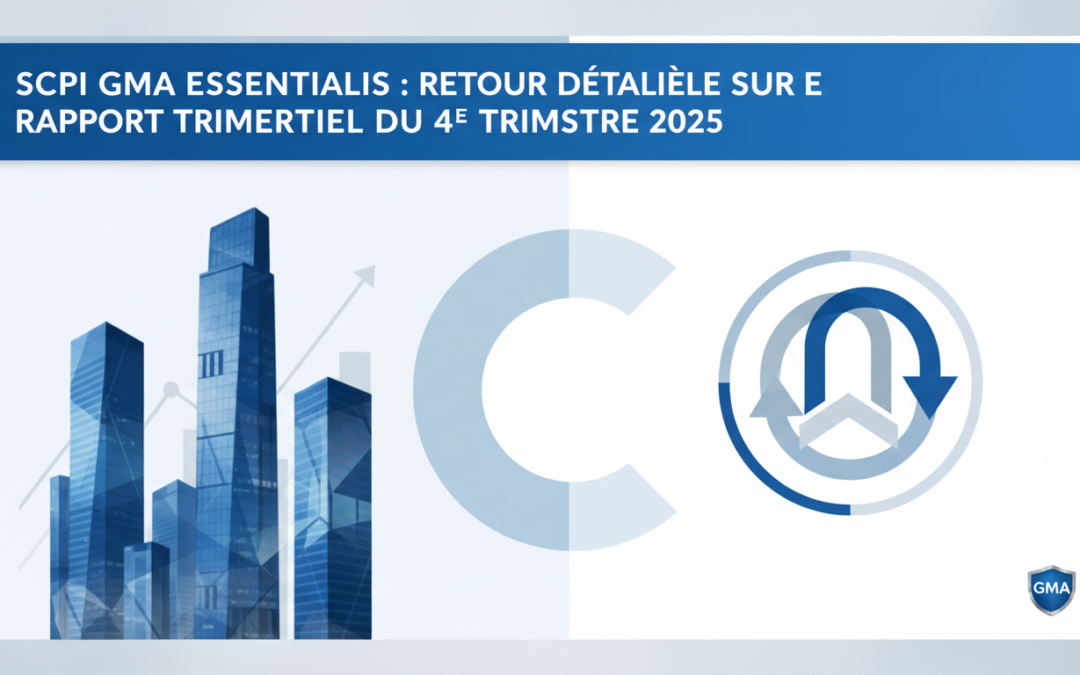 SCPI GMA Essentialis : Retour détaillé sur le rapport trimestriel du 4e trimestre 2025