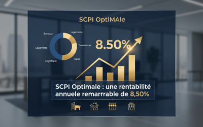 SCPI Optimale : une rentabilité annuelle remarquable de 8,50% grâce à un portefeuille immobilier richement diversifié