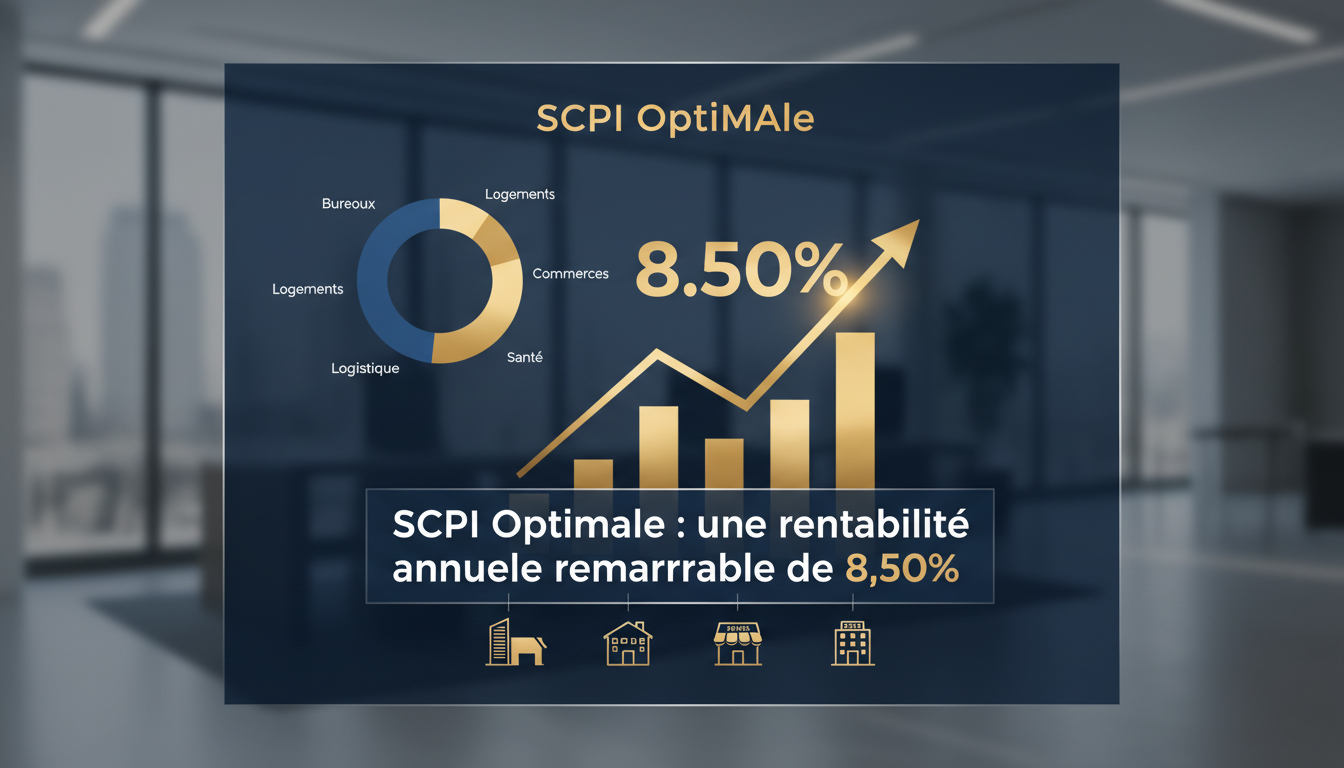 découvrez la scpi optimale, offrant une rentabilité annuelle exceptionnelle de 8,50% grâce à un portefeuille immobilier diversifié et performant, idéal pour optimiser vos investissements.