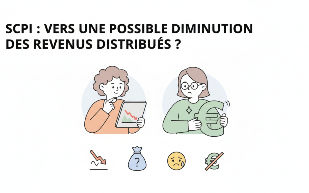 SCPI : Vers une possible diminution des revenus distribués ?
