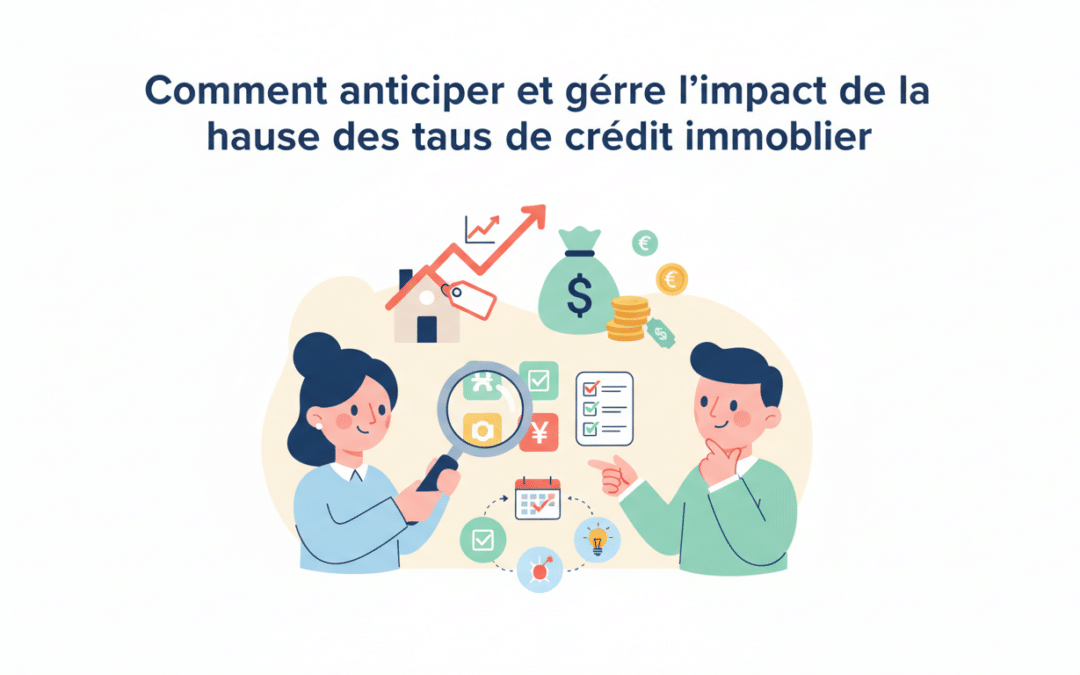 Comment anticiper et gérer l&rsquo;impact de la hausse des taux de crédit immobilier