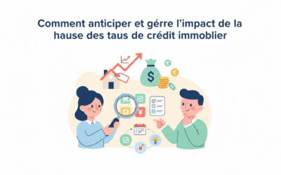 Comment anticiper et gérer l&rsquo;impact de la hausse des taux de crédit immobilier