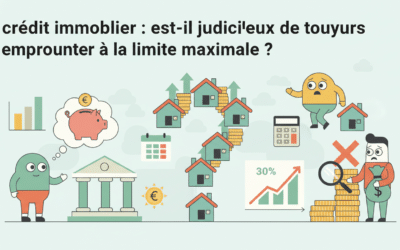 Crédit immobilier : est-il judicieux de toujours emprunter à la limite maximale ?