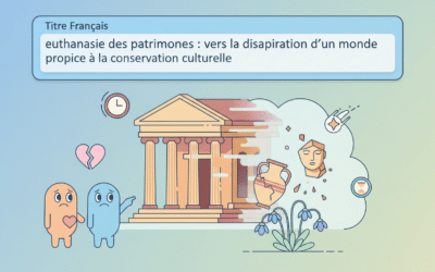 Euthanasie des patrimoines : vers la disparition d’un monde propice à la conservation culturelle