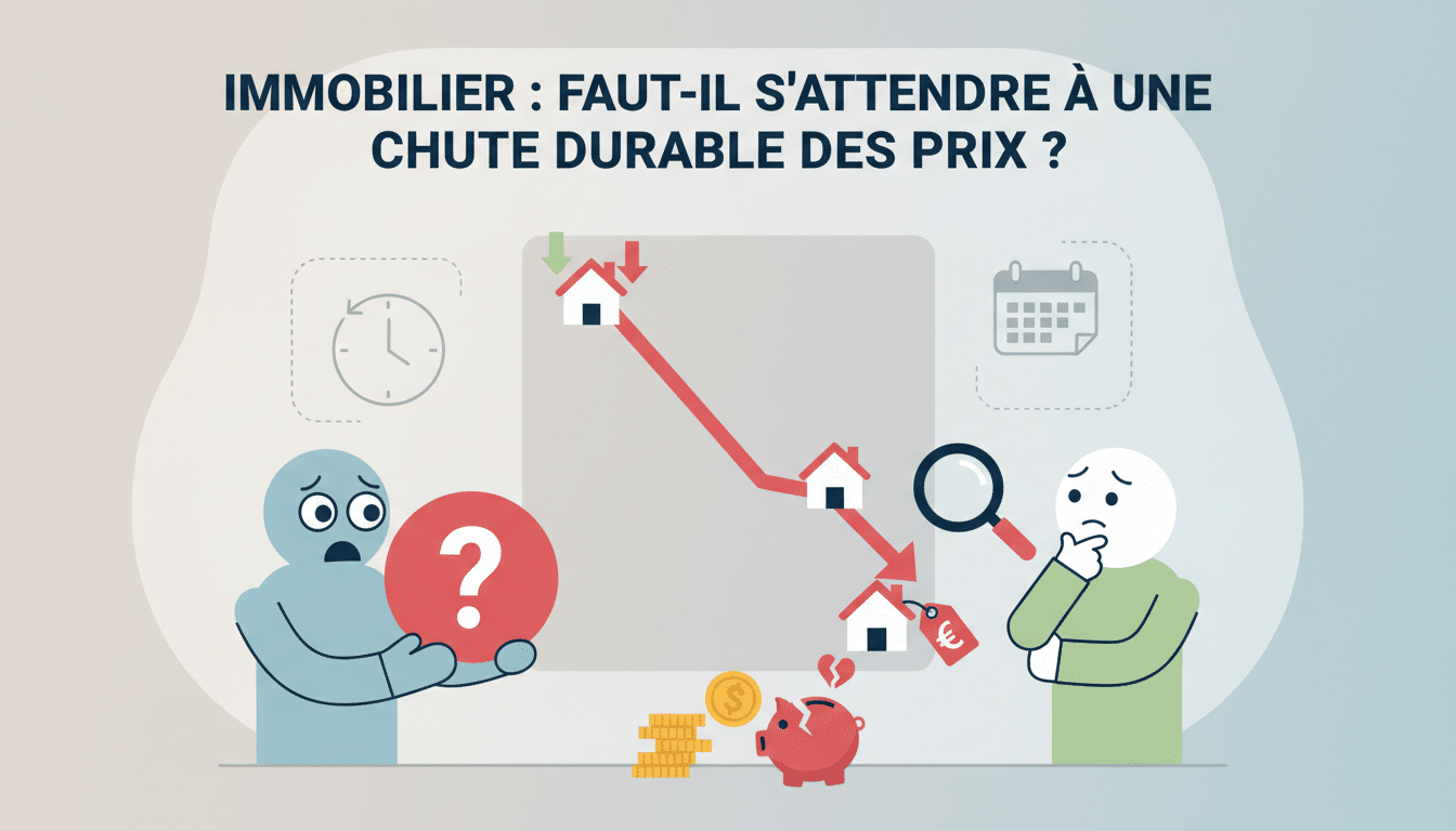 analyse des tendances du marché immobilier et perspectives sur une éventuelle baisse durable des prix. faut-il s'y préparer ?