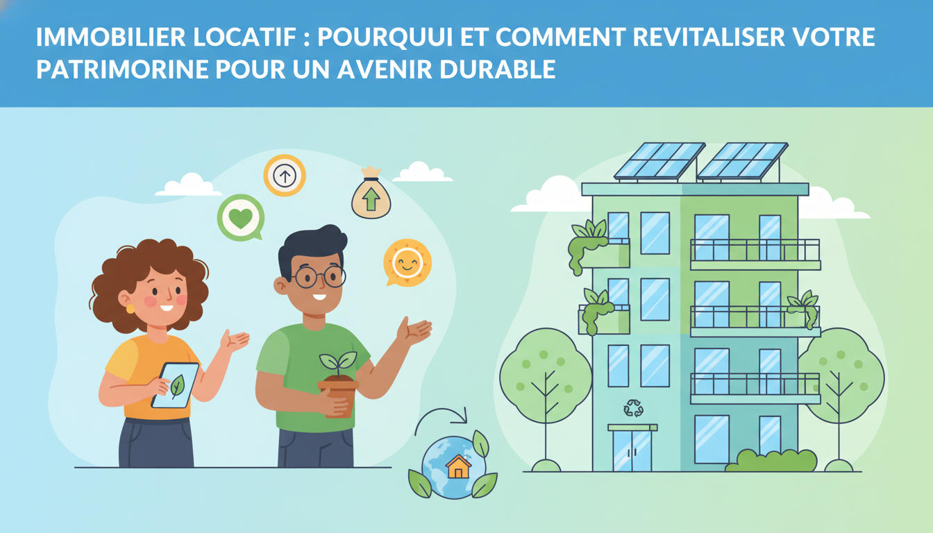 Immobilier locatif : pourquoi et comment revitaliser votre patrimoine pour un avenir durable découvrez pourquoi et comment revitaliser votre patrimoine immobilier locatif pour assurer un avenir durable, maximiser vos revenus et valoriser vos biens de manière responsable.