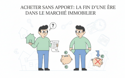 Acheter sans apport : la fin d&rsquo;une ère dans le marché immobilier