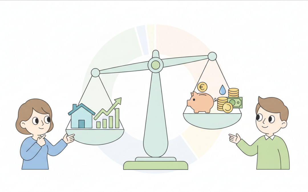 Optimisez la gestion de votre patrimoine : équilibre stratégique entre immobilier, actions, fonds euros et liquidités