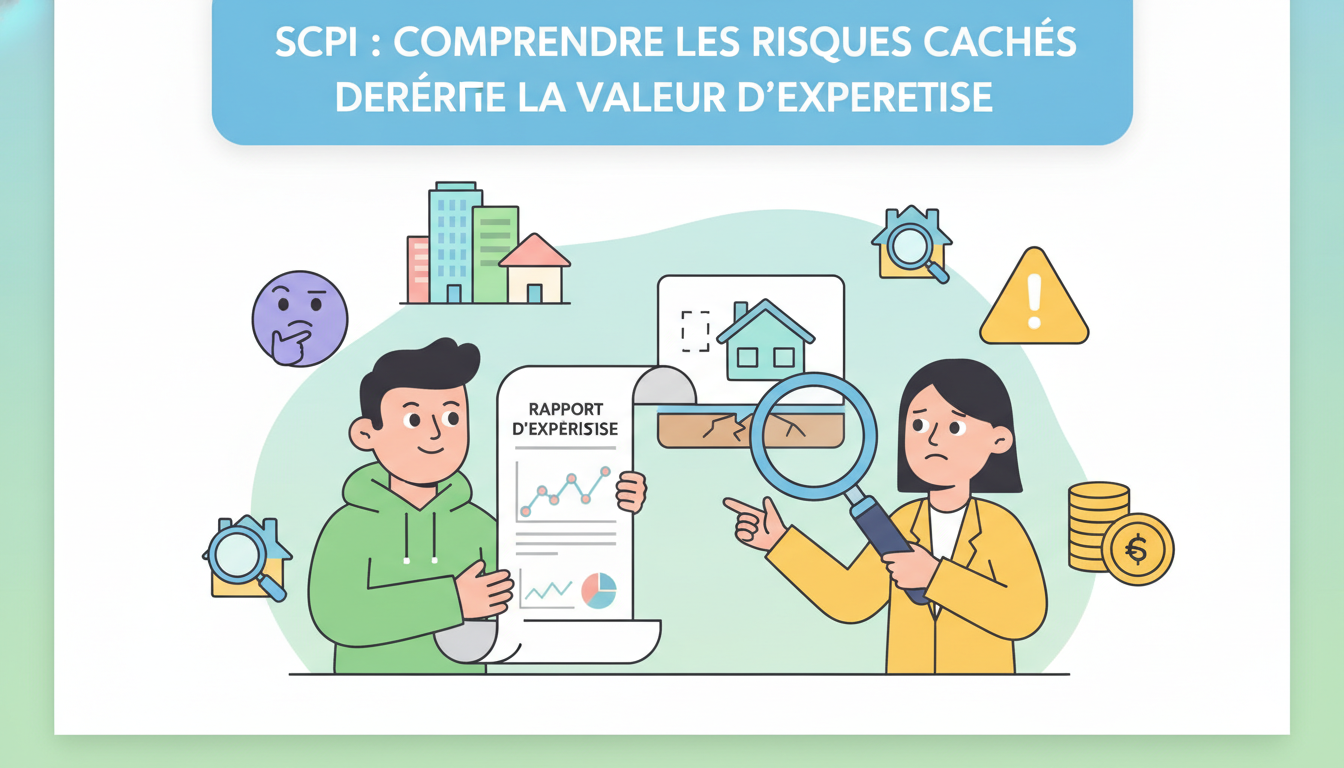 SCPI : Comprendre les risques cachés derrière la valeur d’expertise découvrez les risques cachés derrière la valeur d’expertise des scpi et apprenez à mieux évaluer vos investissements immobiliers pour sécuriser votre capital.