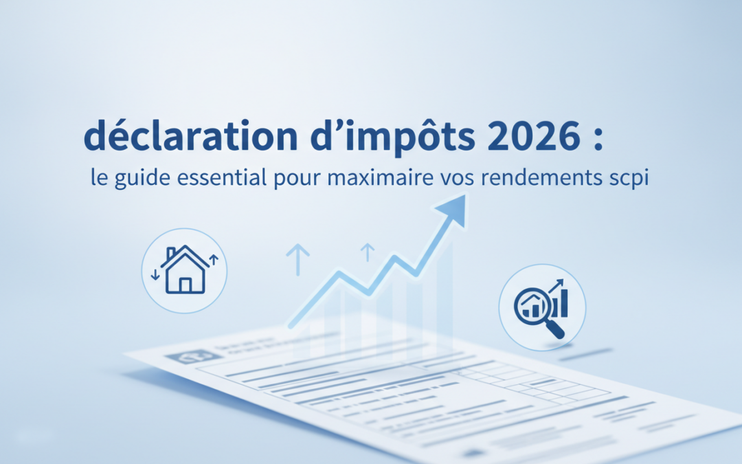 Déclaration d’impôts 2026 : Le guide essentiel pour maximiser vos rendements SCPI