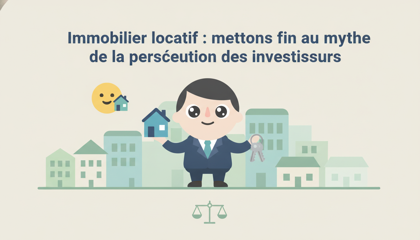 découvrez la vérité sur l'immobilier locatif et mettons fin aux idées reçues sur la persécution des investisseurs dans ce secteur dynamique.