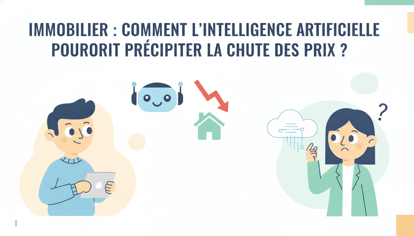 Immobilier : Comment l’intelligence artificielle pourrait prĂ©cipiter la chute des prix ? dĂ©couvrez comment l'intelligence artificielle transforme le marchĂ© immobilier et pourrait accĂ©lĂ©rer la baisse des prix, en rĂ©volutionnant l'Ă©valuation et les transactions.