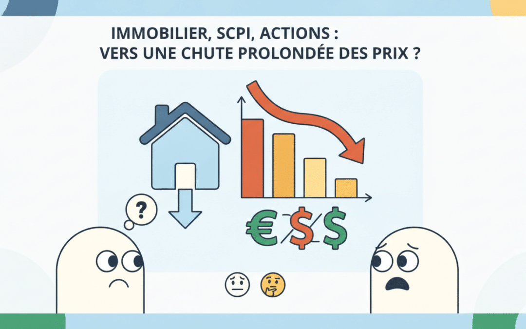 Immobilier, SCPI, actions : vers une chute prolongée des prix ?